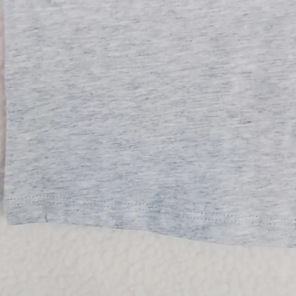 OshKosh Long Sleeve‎ Cotton T-Shirt Girl's Size 4 Gray, Gym, Dance, Cheer